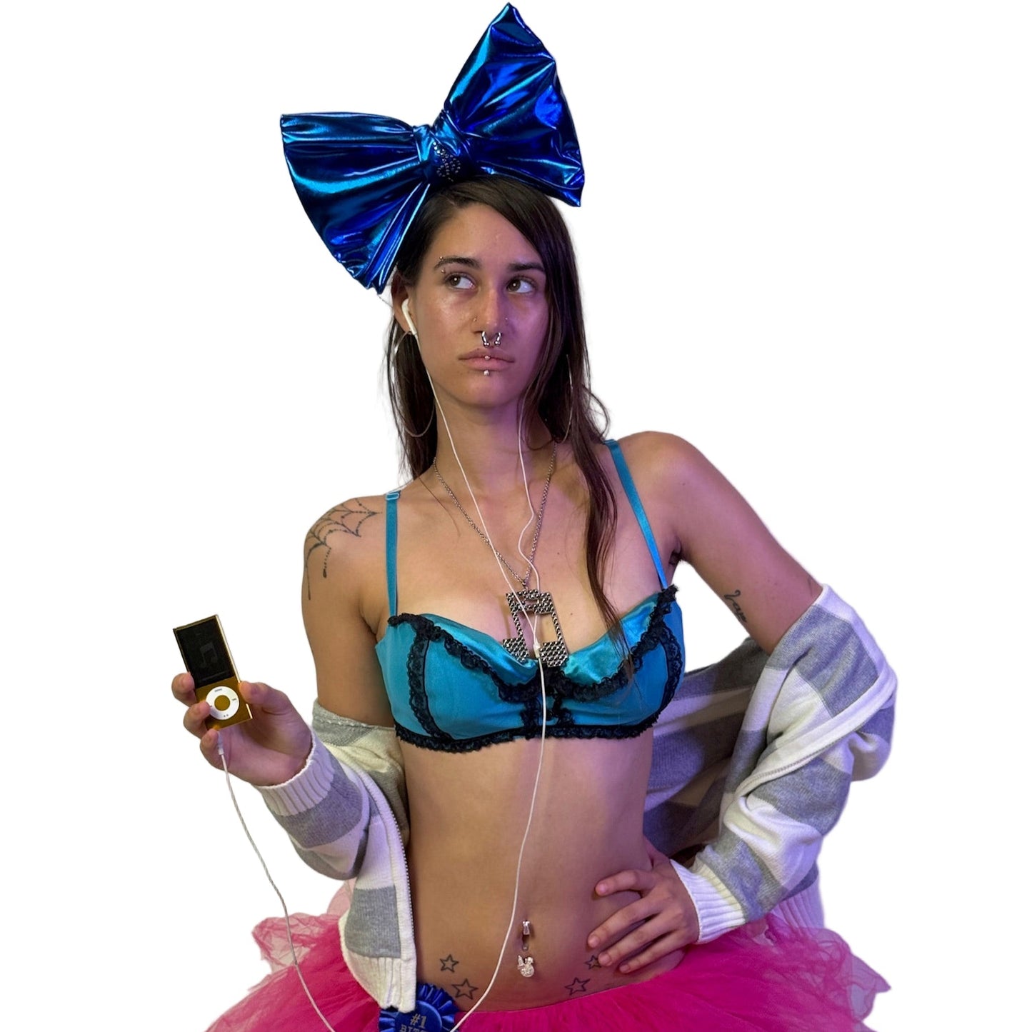 part of ur symphony (metallic blue) ♫⋆｡♪ ₊˚♬ ﾟ.