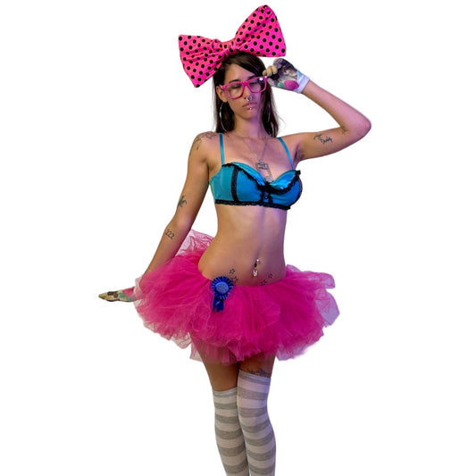 polka dot pixie bow ·˚*୨୧꒰*ɞ̴̷ ·̮ ɞ̴̷*꒱୨୧*˚·