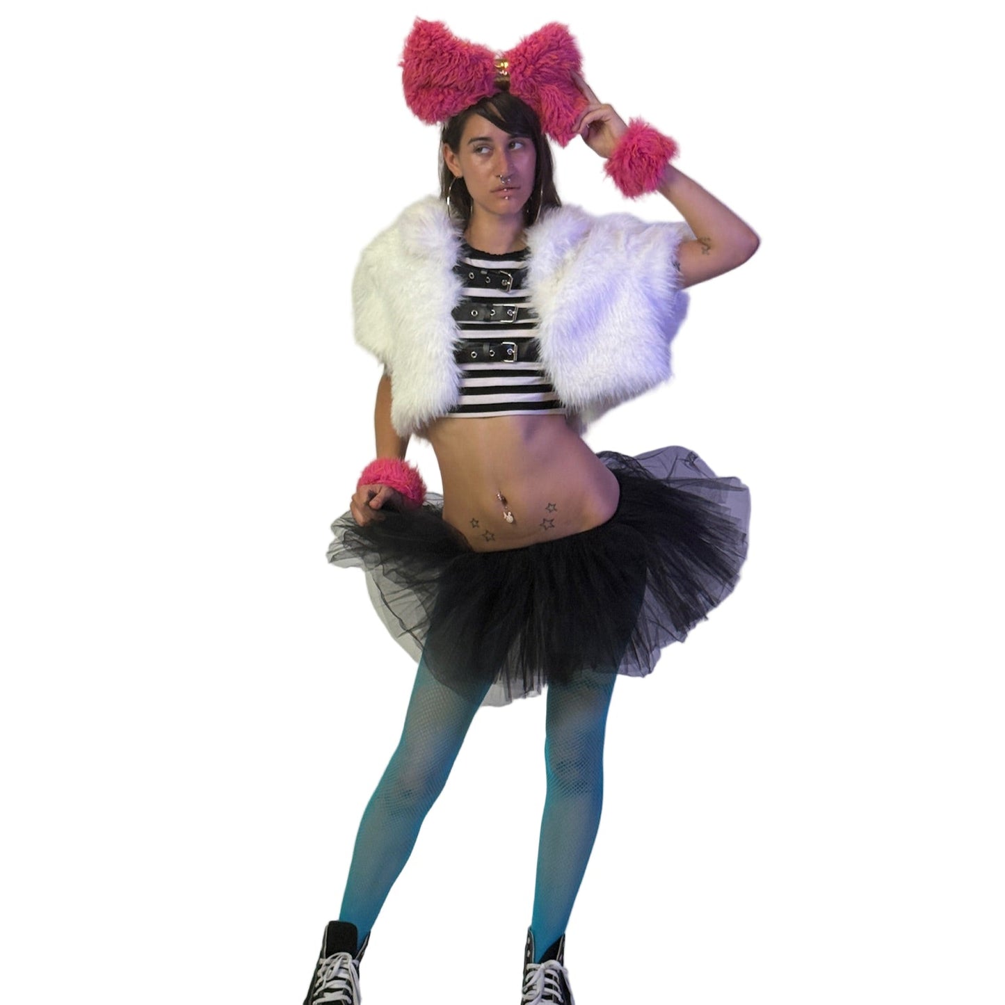 party animal giant bow (gold)*‧.₊˚*੭*ˊᵕˋ੭.*